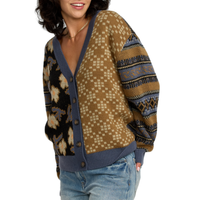 RVCA - Lumen Cardigan - Stone Blue - Strickjacke
