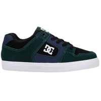 DC - Pure Elastic - Green/Navy/Black - Skateschuh