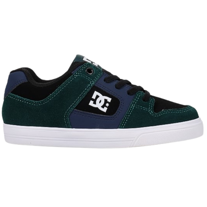 DC - Pure Elastic - Green/Navy/Black - Skateschuh