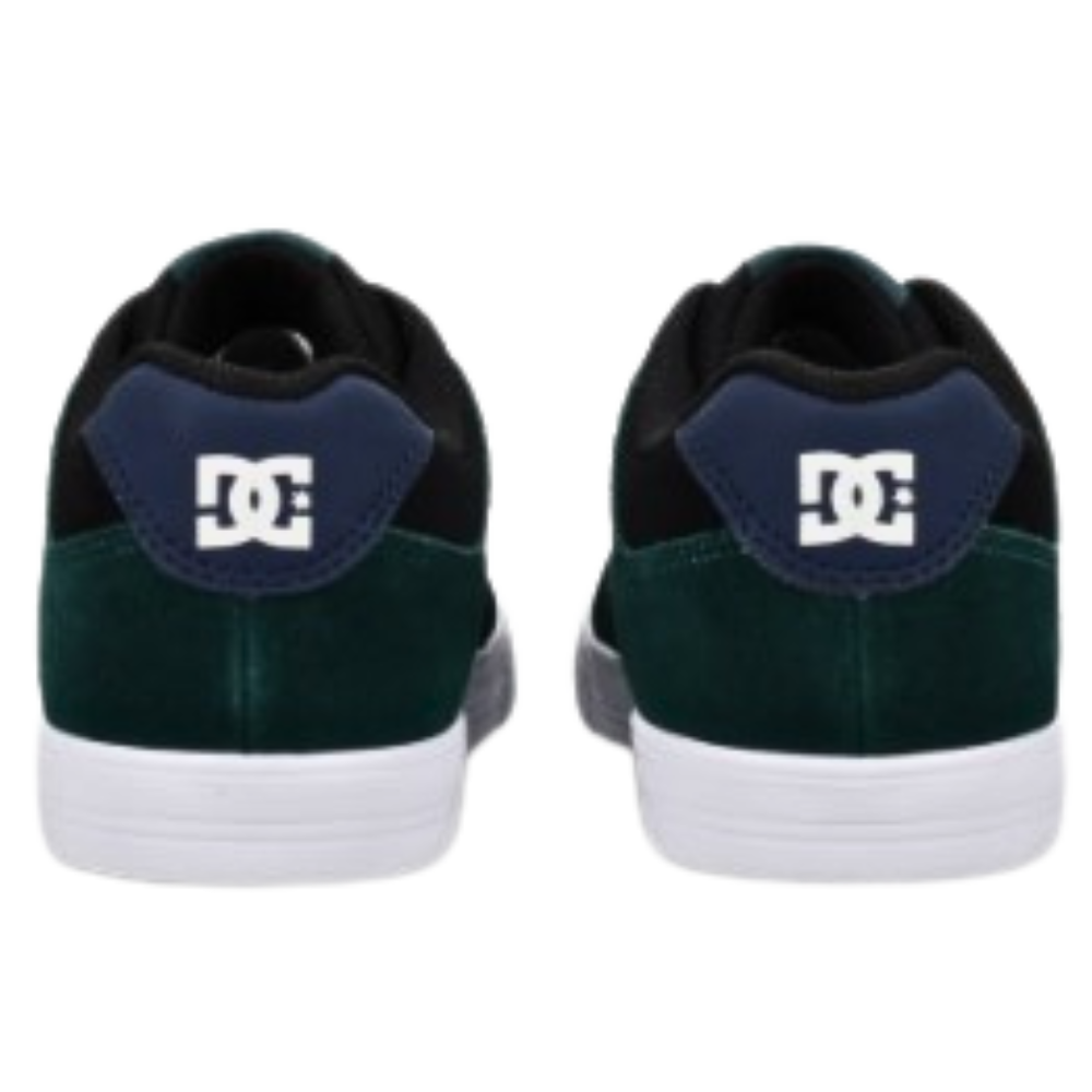 DC - Pure Elastic - Green/Navy/Black - Skateschuh