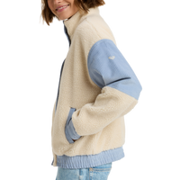 Roxy - Wrap It Up Cord - Tapioca - Fleece Jacke