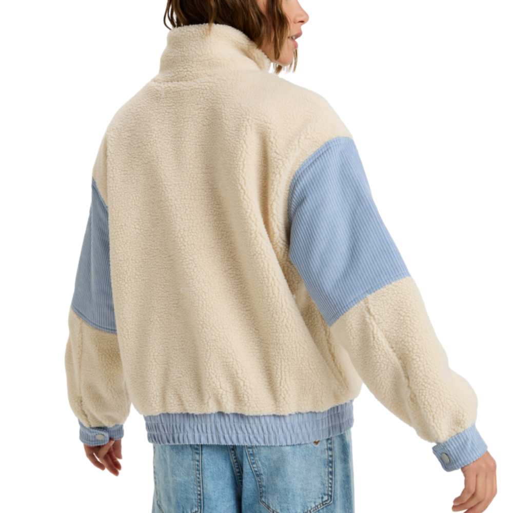 Roxy - Wrap It Up Cord - Tapioca - Fleece Jacke