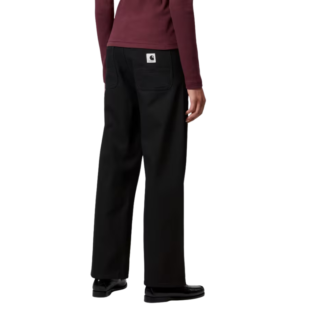 Carhartt - W Simple Pant - Black Rigid - Baggy Fit Pant
