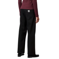 Carhartt - W Simple Pant - Black Rigid - Baggy Fit Pant