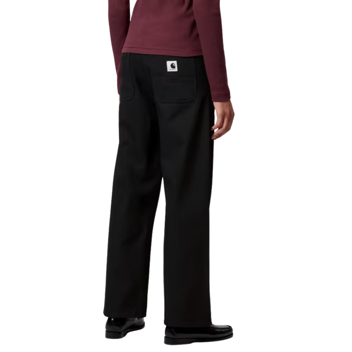 Carhartt - W Simple Pant - Black Rigid - Baggy Fit Pant