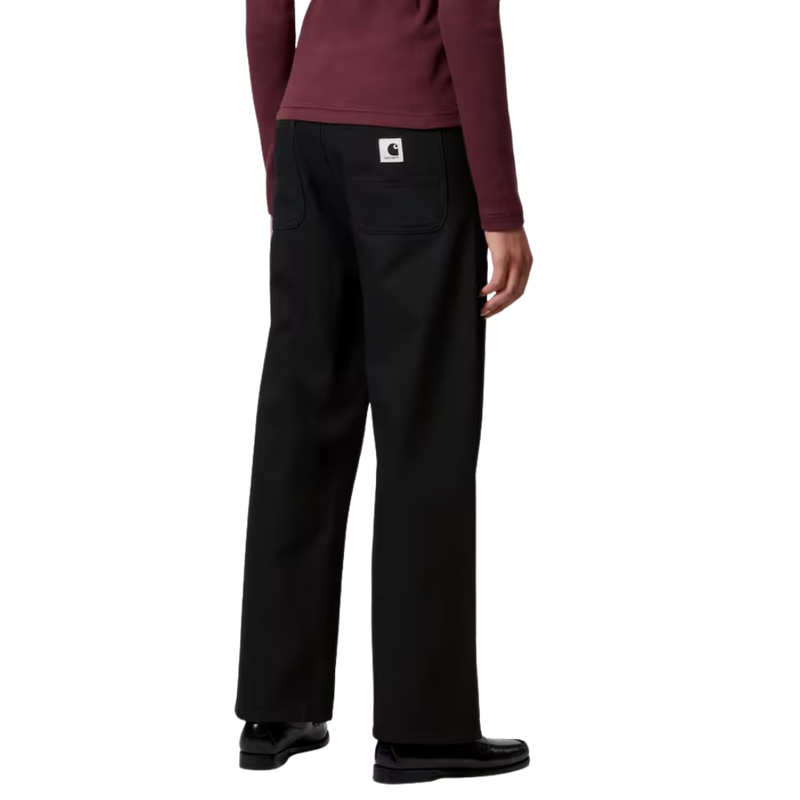 Carhartt - W Simple Pant - Black Rigid - Baggy Fit Pant