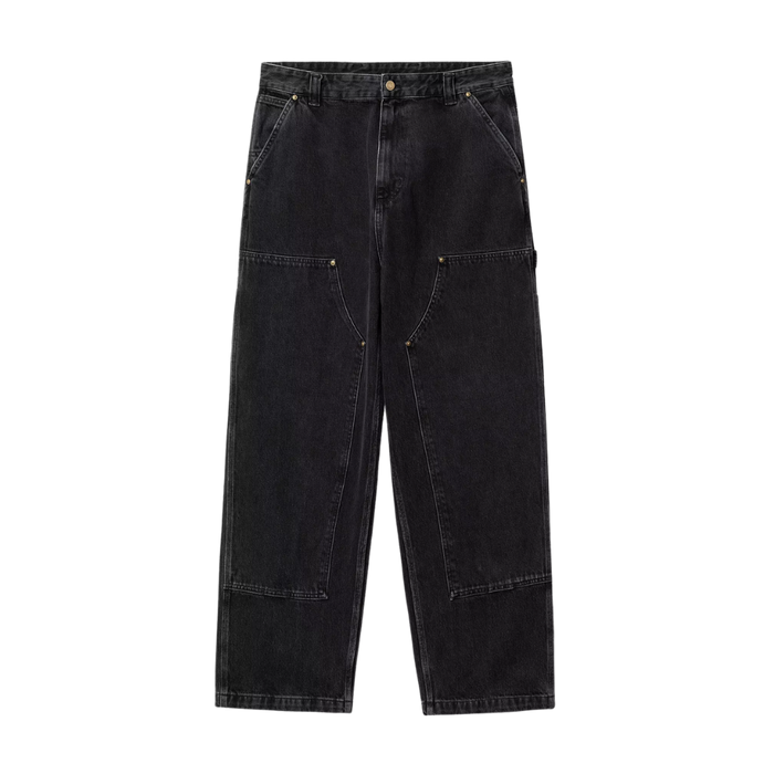 Carhartt - Nash Double Knee Pant - Black - Baggy Fit Jeans