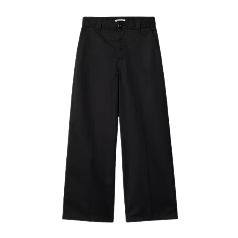 Carhartt - W Craft Pant - Black Rinsed - Baggy Fit Pant
