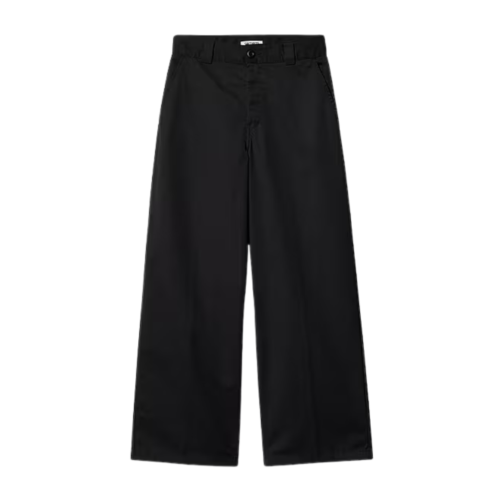 Carhartt - W Craft Pant - Black Rinsed - Baggy Fit Pant