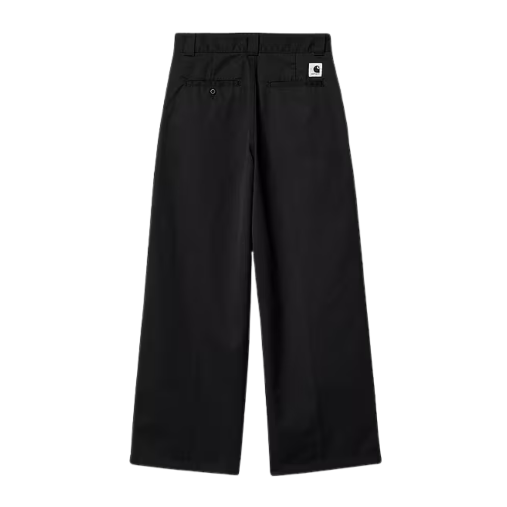 Carhartt - W Craft Pant - Black Rinsed - Baggy Fit Pant