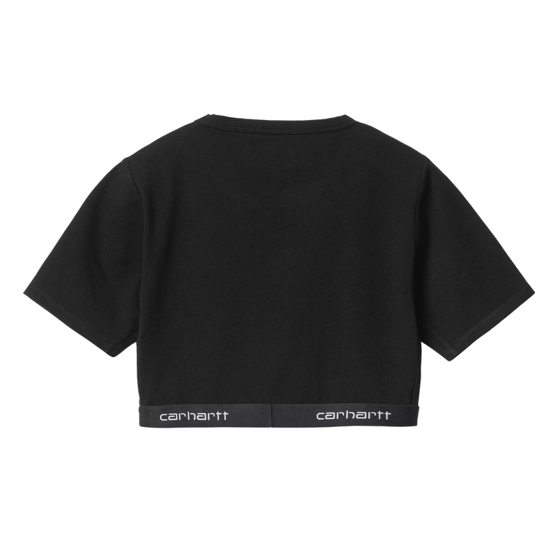 Carhartt - W Script Crop Top - Black - Crop Top