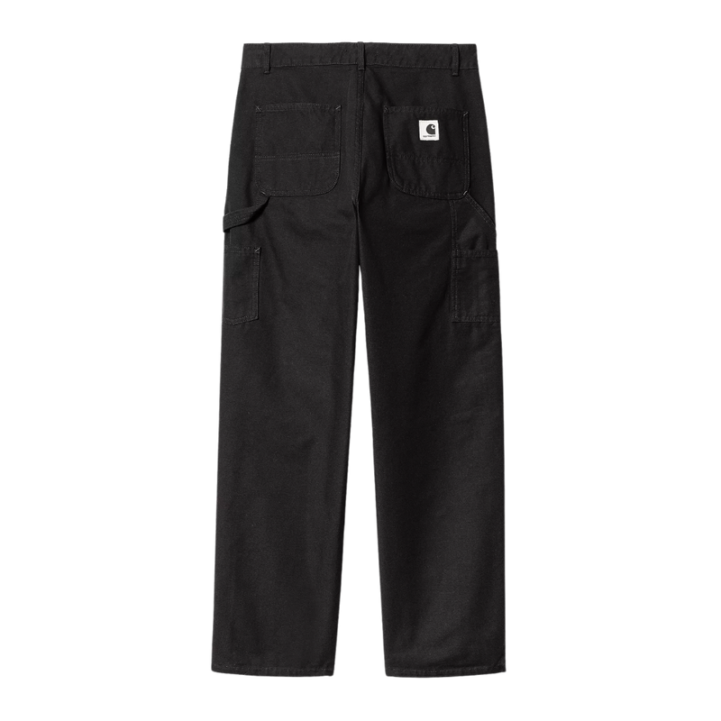 Carhartt - W Pierce Pant Straight - Black Rinsed - Baggy Fit Pant