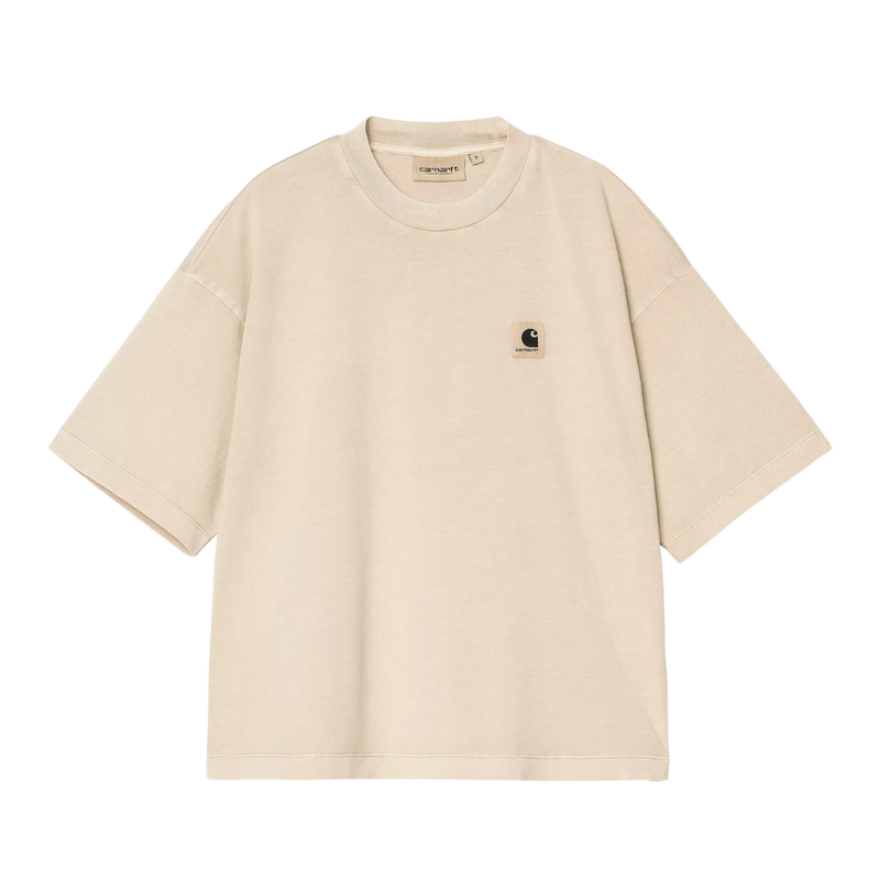 Carhartt - W SS Nelson T-Shirt - Fleur De Sel - T-Shirt