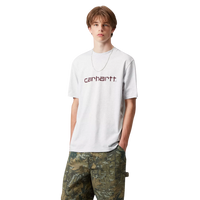 Carhartt - SS Script T-Shirt - Ash Heather/Rondo - T-Shirt