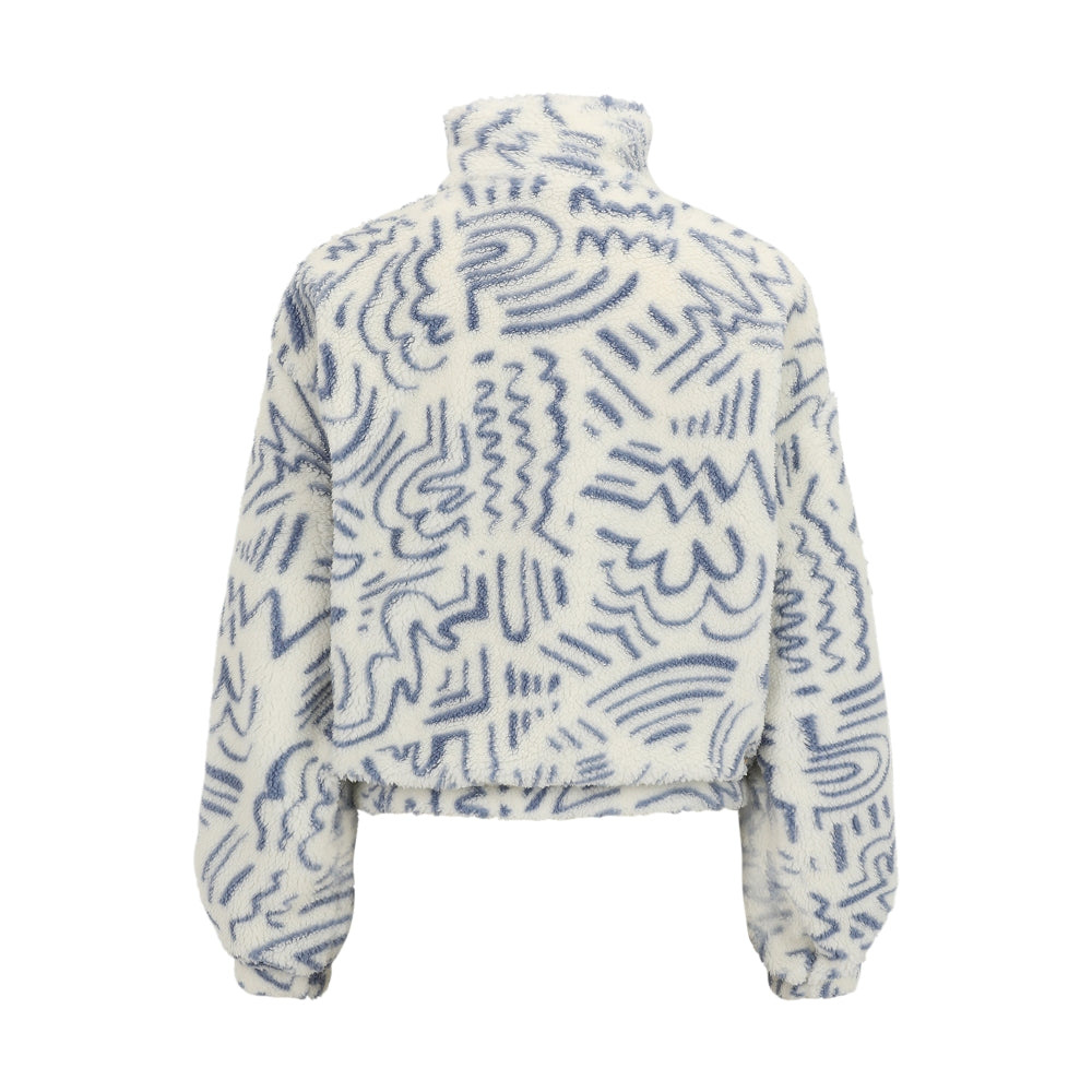 Iriedaily - Arkta Teddy Troyer - Ecru - Fleece Sweater