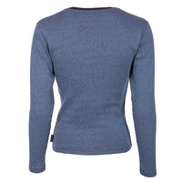 Iriedaily - 2 Tone Rib LS - Navy - T-Shirt Langarm