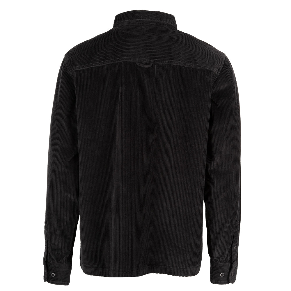 Iriedaily - Bubble Cord Shirt - Black - Langarmhemd
