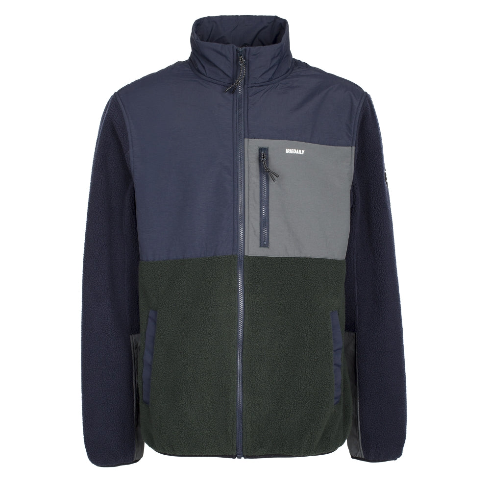 Iriedaily - Auf Deck Fleece Jacket - Marine - Fleece Jacke