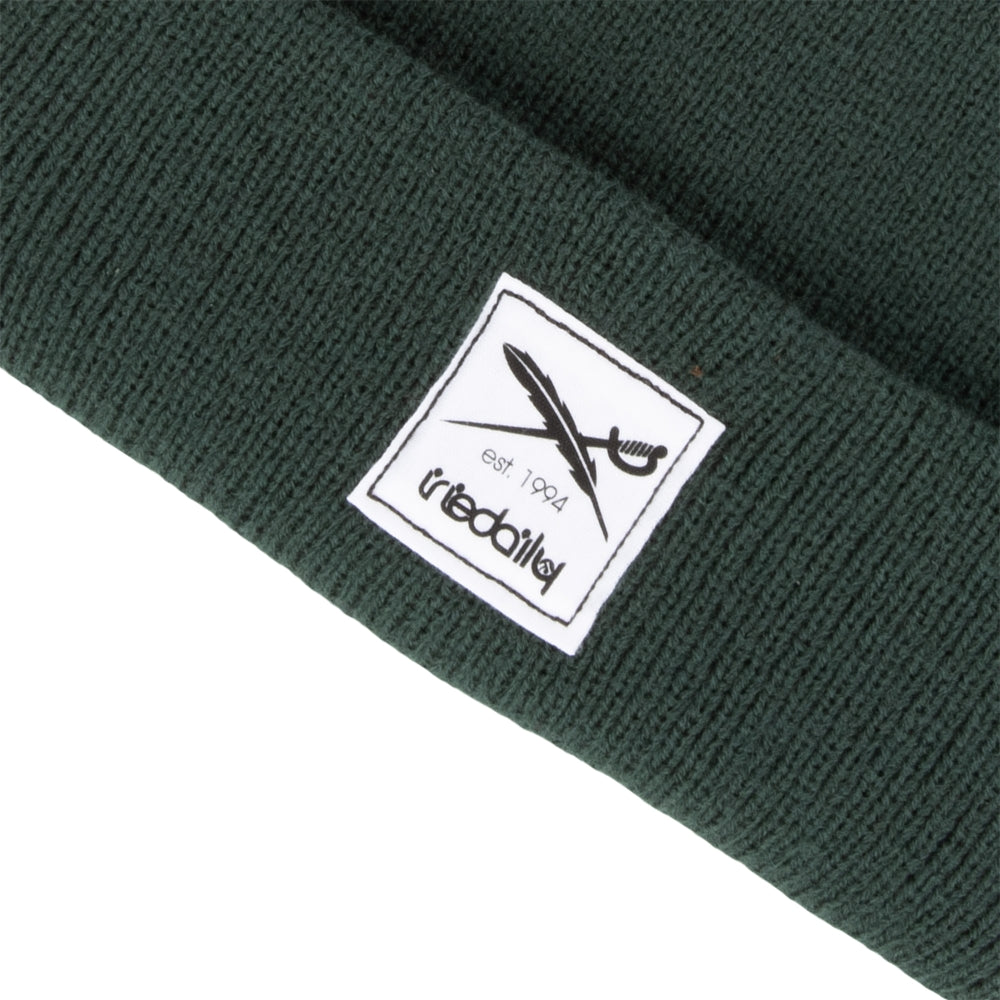 Iriedaily - Smurpher Heavy Beanie - Bottle Green - Beanie