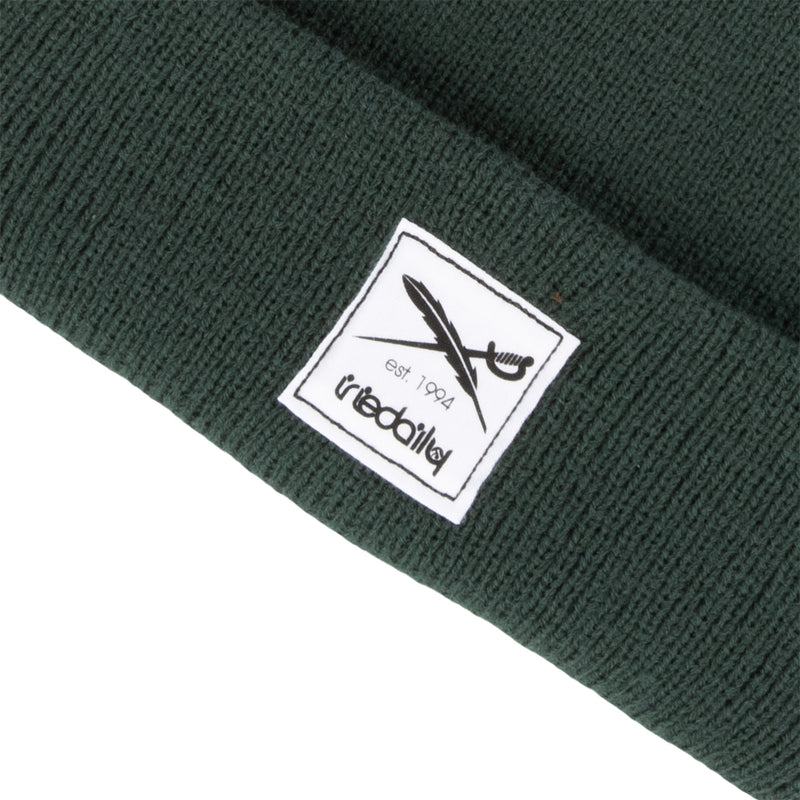 Iriedaily - Smurpher Heavy Beanie - Bottle Green - Beanie