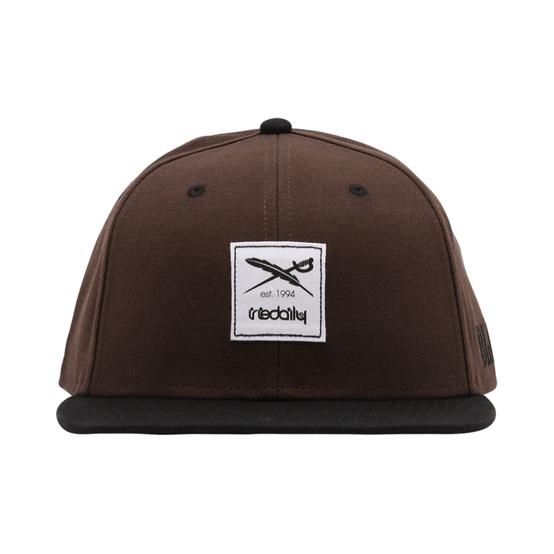 Iriedaily - Daily Contra Snapback - Dark Coffee - Snapback Cap