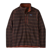Patagonia - Ms Better Sweater 1/4 Zip - Woven Together: Dried Vanilla - Fleece Sweater