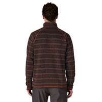Patagonia - Ms Better Sweater 1/4 Zip - Woven Together: Dried Vanilla - Fleece Sweater