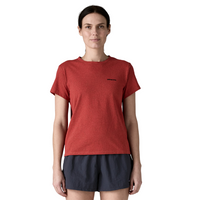 Patagonia - Ws P-6 Logo Responsibili-Tee - Potters Red - T-Shirt