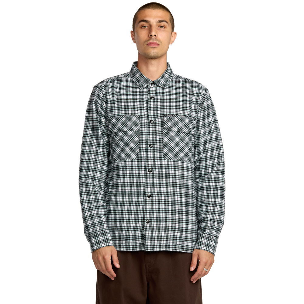 Volcom - Wilderstone LS - Dirty White - Langarmhemd