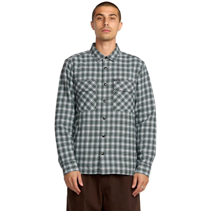 Volcom - Wilderstone LS - Dirty White - Langarmhemd