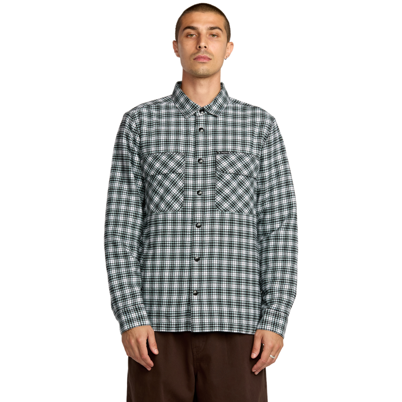 Volcom - Wilderstone LS - Dirty White - Langarmhemd