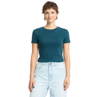 Volcom - Volcomstone Tight Crop - Emerald Green - T-Shirt