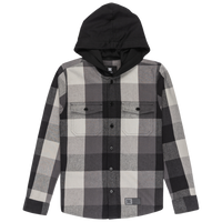 DC - Ruckus Hooded Boy - Black - Langarmhemd