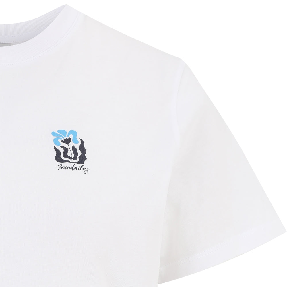 Iriedaily - Square Flowers T-Shirt - White - T-Shirt
