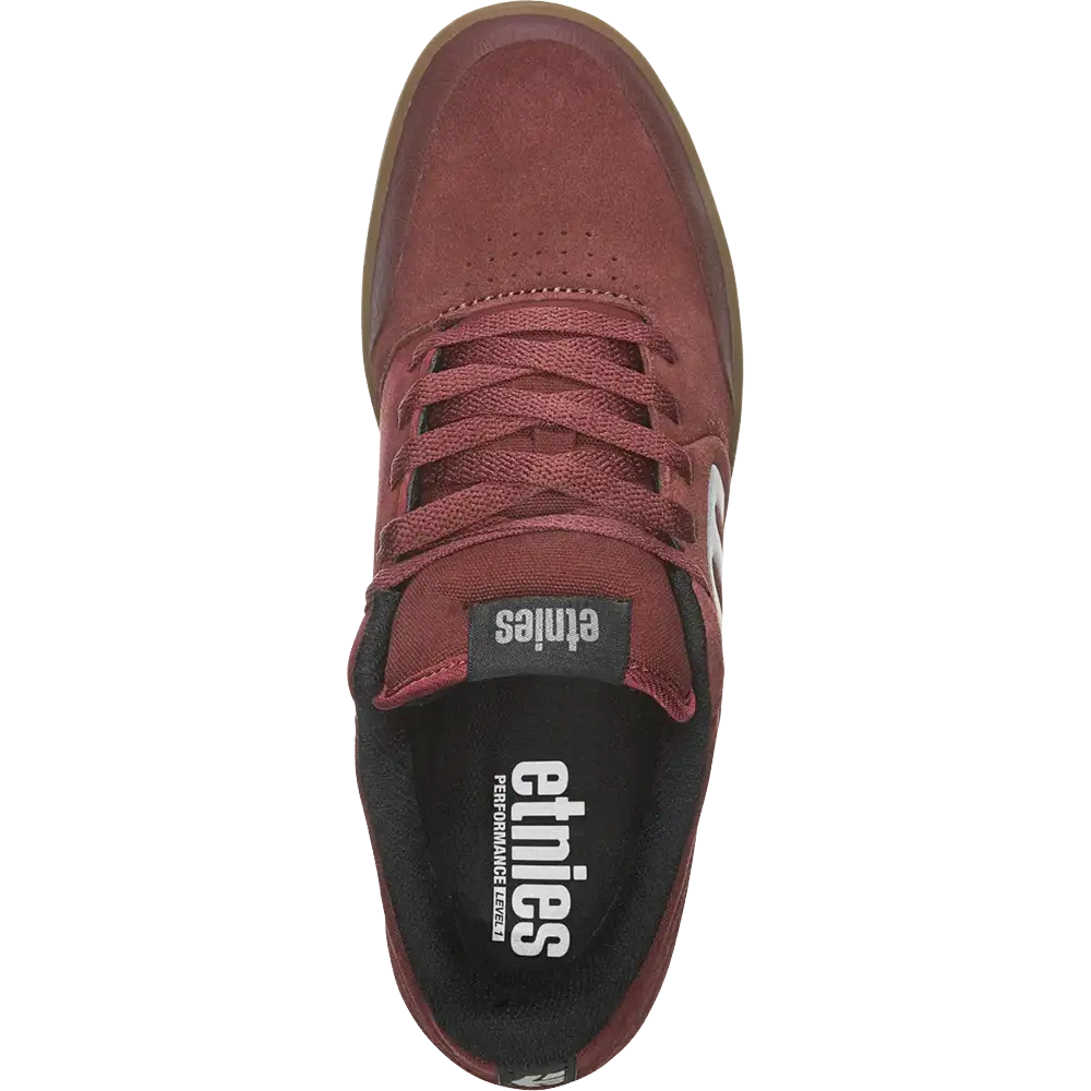 Etnies - Marana   - Maroon/Black/White - Skateschuh