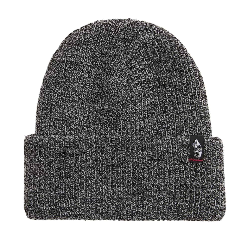 Vans - M Original Shallow Cuff Beanie - Black/Asphalt - Beanie