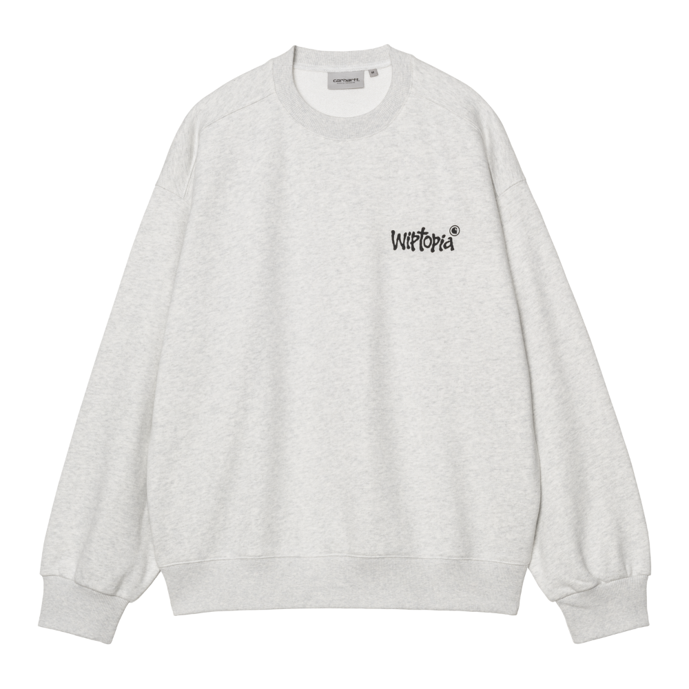Carhartt - Wiptopia Sweat - Ash Heather - Crew Sweater