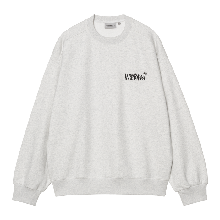 Carhartt - Wiptopia Sweat - Ash Heather - Crew Sweater