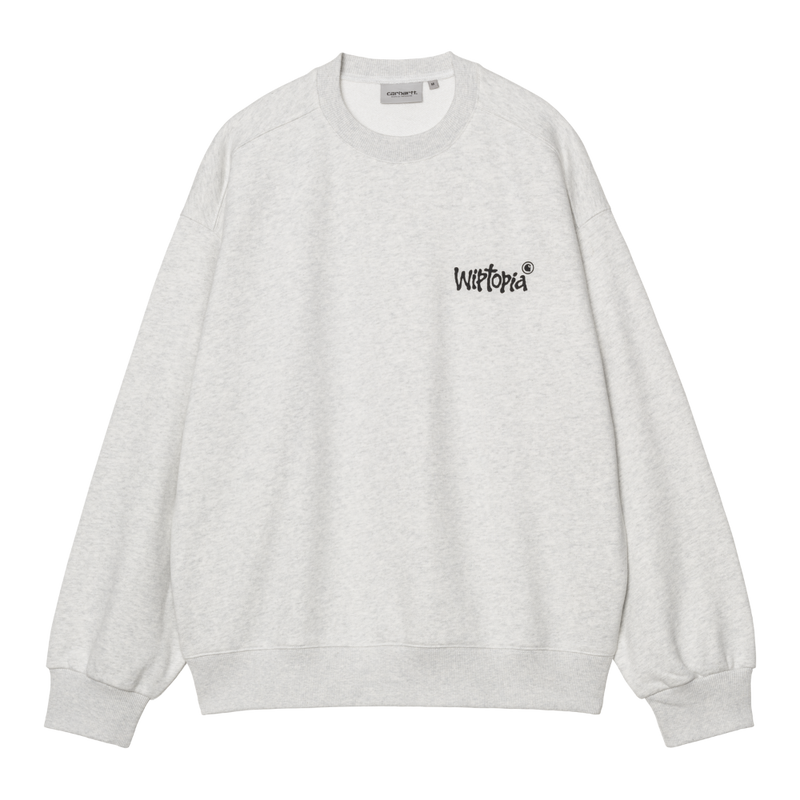 Carhartt - Wiptopia Sweat - Ash Heather - Crew Sweater