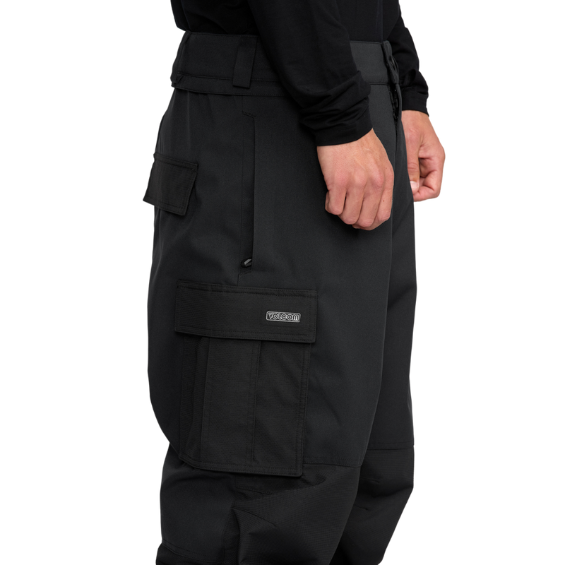 Volcom - NWRK Baggy Pant - Black - Snowboard-Hose