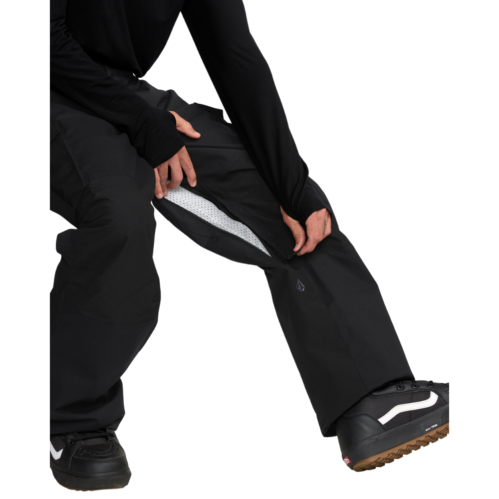 Volcom - NWRK Baggy Pant - Black - Snowboard-Hose