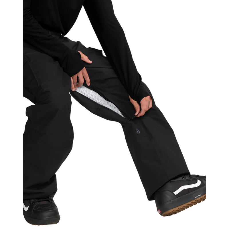 Volcom - NWRK Baggy Pant - Black - Snowboard-Hose