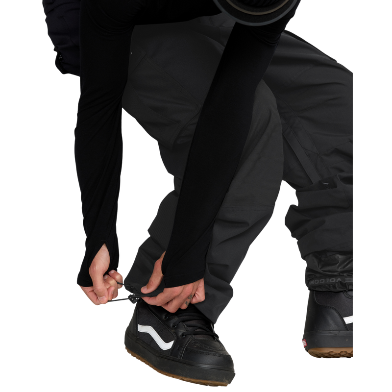 Volcom - NWRK Baggy Pant - Black - Snowboard-Hose