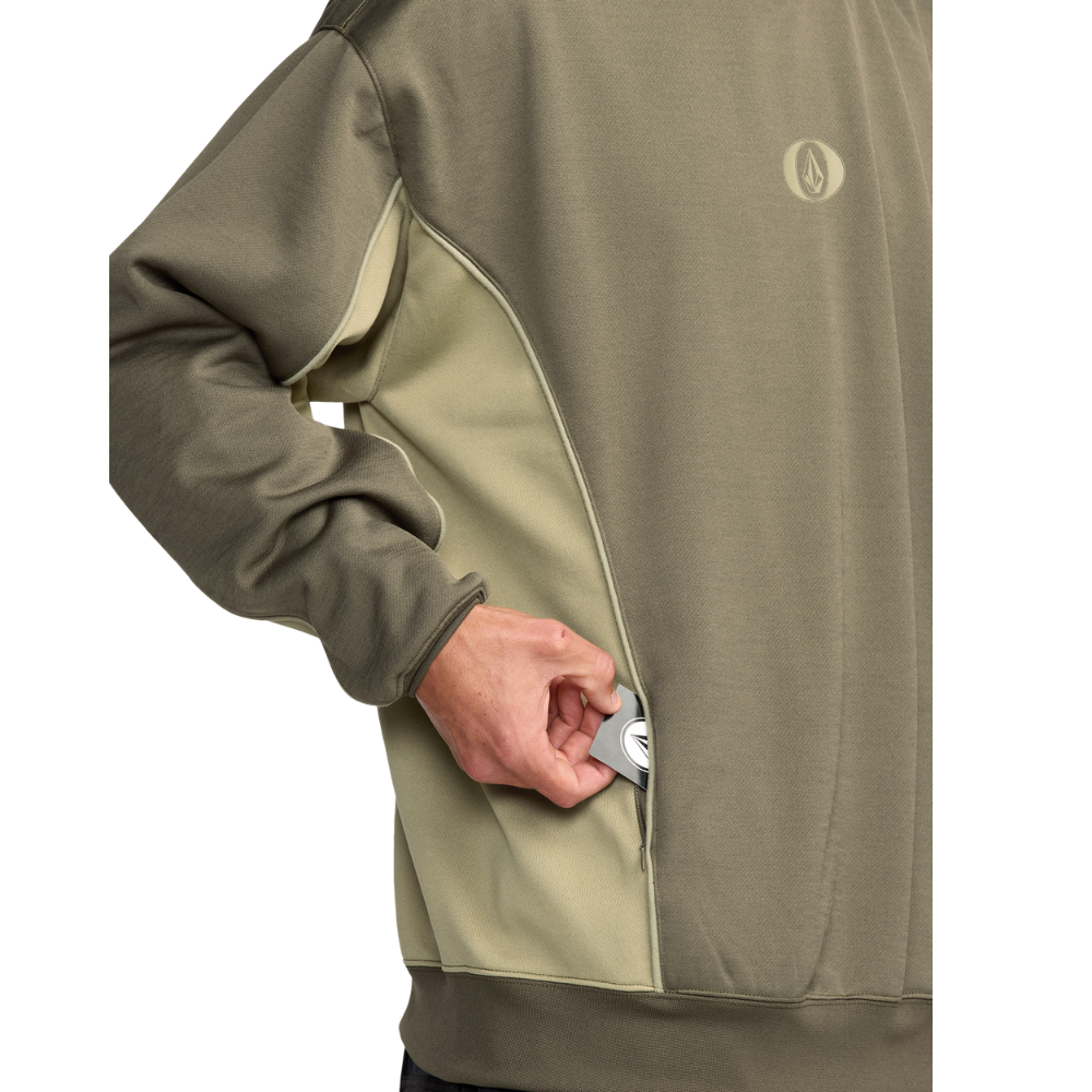 Volcom - Vital Hydro PO - Military - Rider-Hoodie