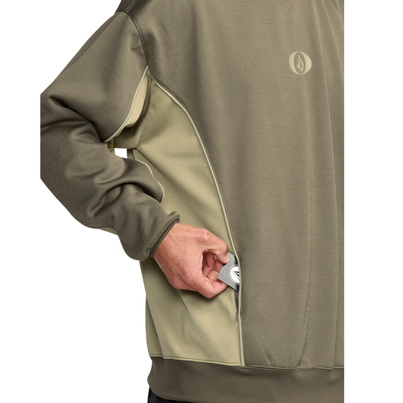 Volcom - Vital Hydro PO - Military - Rider-Hoodie