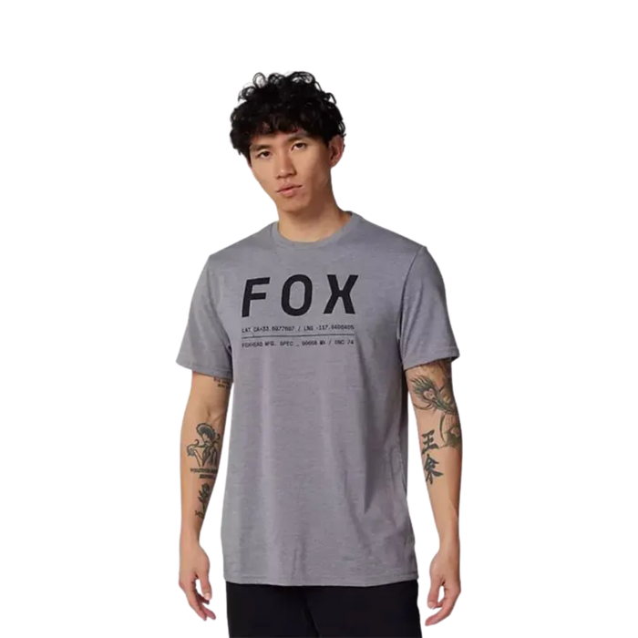 Fox - Non Stop SS Tech Tee - Heather Graphite - T-Shirt