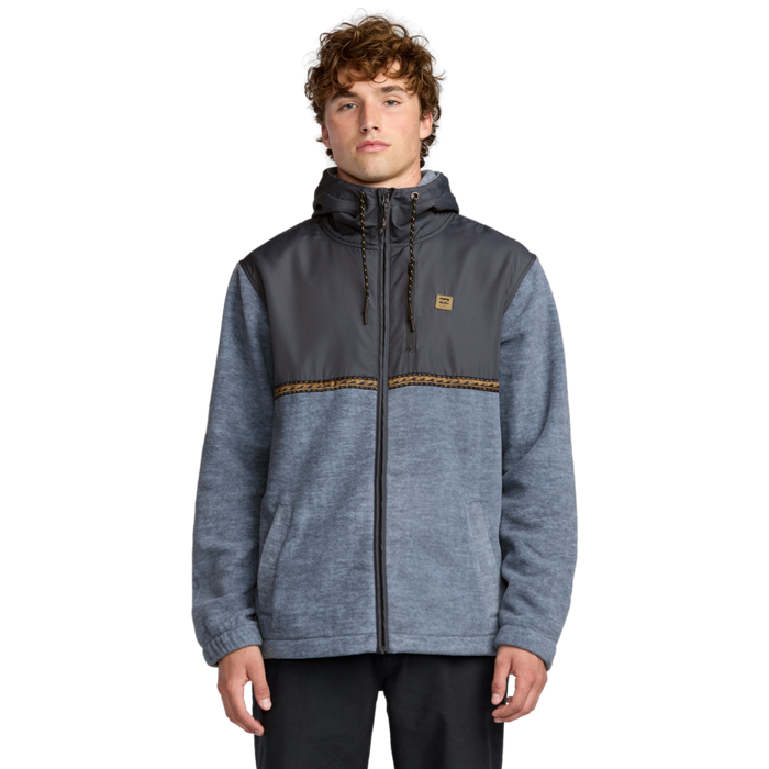 Billabong - Boundary Lite Zip - Steel Blue - Fleece Jacke