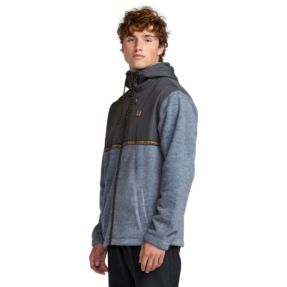 Billabong - Boundary Lite Zip - Steel Blue - Fleece Jacke