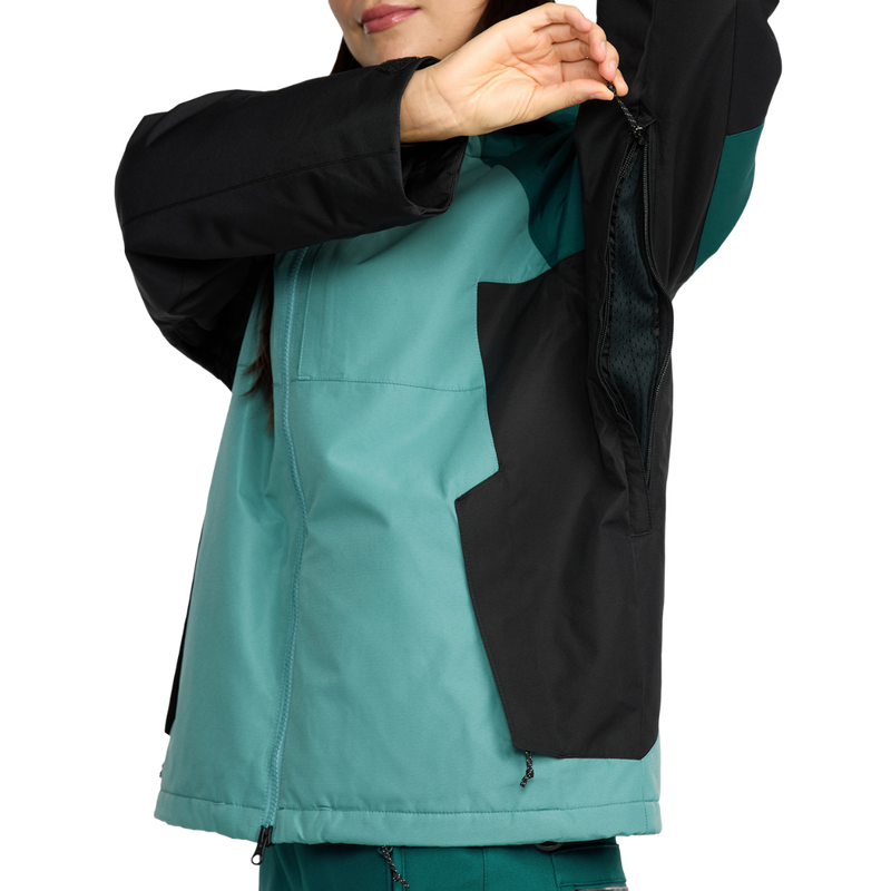 Volcom - Agate Ins Jacket - Arctic Blue - Snowboard-Jacke