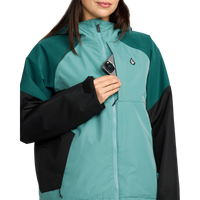 Volcom - Agate Ins Jacket - Arctic Blue - Snowboard-Jacke